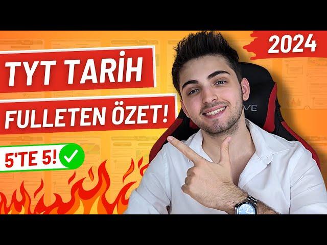 TYT TARİH FULLETEN SON TEKRAR!| Bunları Bilmeden Sınava Girme! | #yks #tyt