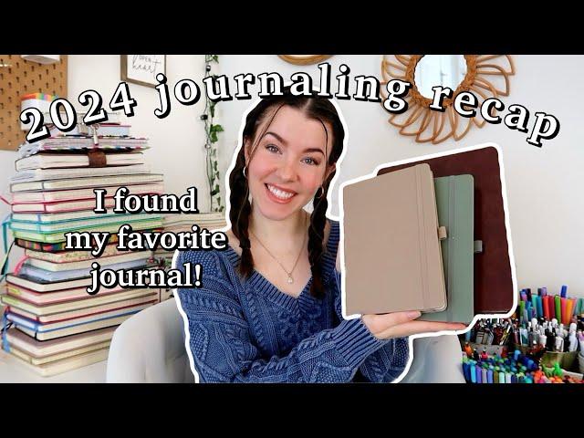 JOURNAL REVIEW & RECAP 2024🩷 (the journals I wrote in this year!)