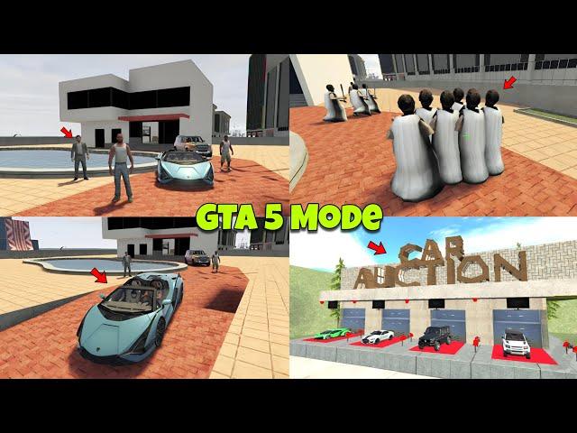 Gta 5 Mode Update  Indian Bike Driving 3d Gta v mode New Update #indianbikedriving3d