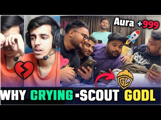 Goldy Da on S8UL New Partner   Ronak Live Crying  Scout on Play w GODL  Adii Emotional 