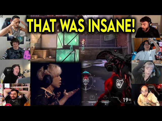 Valorant Streamers Reacts To WOL SiuFatBB Insane 1v3 CLUTCH Against RRQ In Masters Toronto