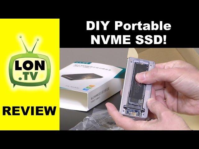 DIY Portable NVMe SSD Drive! ACASIS M.2 NVME Enclosure Review