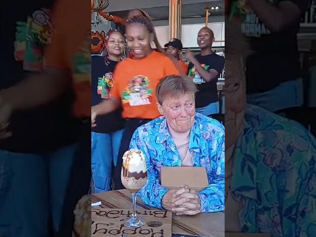 Strangers bring grandma to tears with 80th birthday surprise ￼