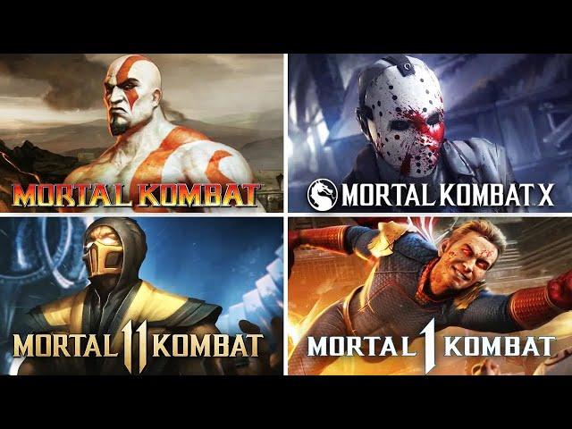 Mortal Kombat - All Endings (MK9, MK10, MK11, MK1)