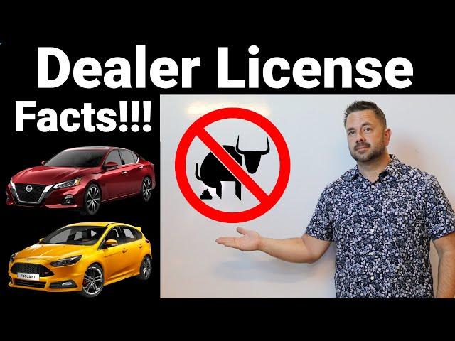 Get A Dealers License without a lot  (The Facts)