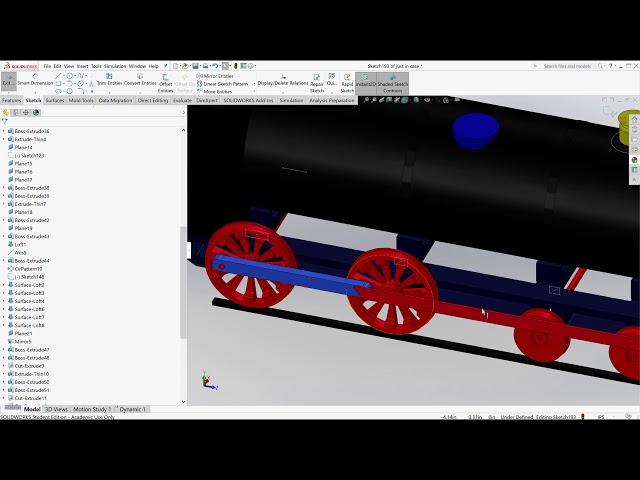 SW Project - David Arredondo - Steam Locomotive