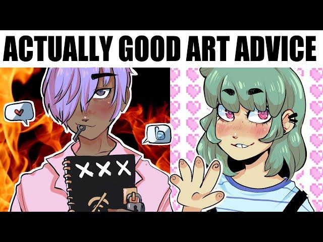 ART ADVICE THAT ACTUALLY HELPS