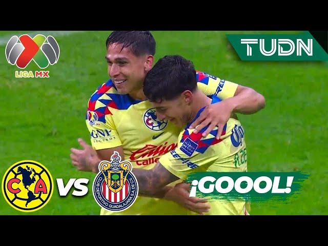 ¡LEY DEL EX! Zendejas cierra la GOLEADA | América 4-0 Chivas | AP2023-J8 | Liga Mx | TUDN