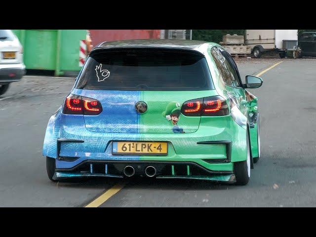 BEST OF VAG Sounds 2024 ! AntiLag Golf 6 GTI, 650HP Golf 3 VR6, 1200HP R8, Widebody Golf, TTE700 RS3