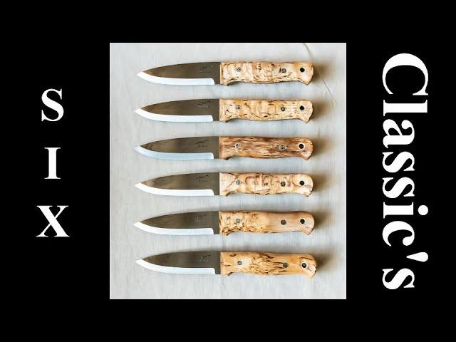 A Batch of 6 Classic Bushcraft knives