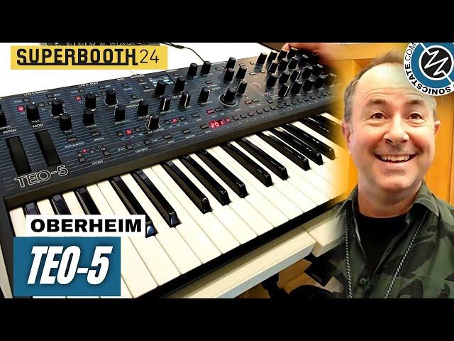 SUPERBOOTH 2024: Oberheim - TEO-5 5 voice synthesiser