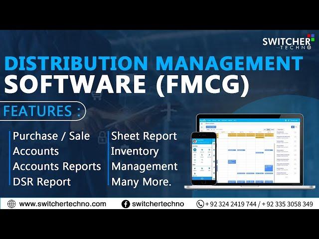 Distribution Management Software (FMCG) (Sales, Purchase, Accounts Management)