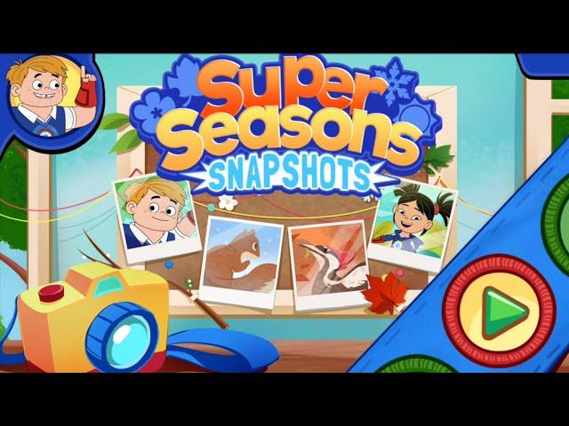 FOUR SEASONS | Winter,  Spring, Summer and Fall | PBS Games | #TeacherNanayTV