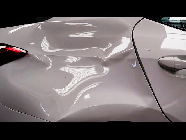 Big Dent Repair Smash | Paintless Dent Removal Training Tutorial