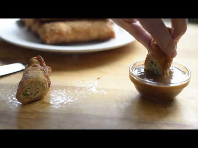 Easy Peanut Dip for Egg Rolls or Spring Rolls - BestRecipeBox.com