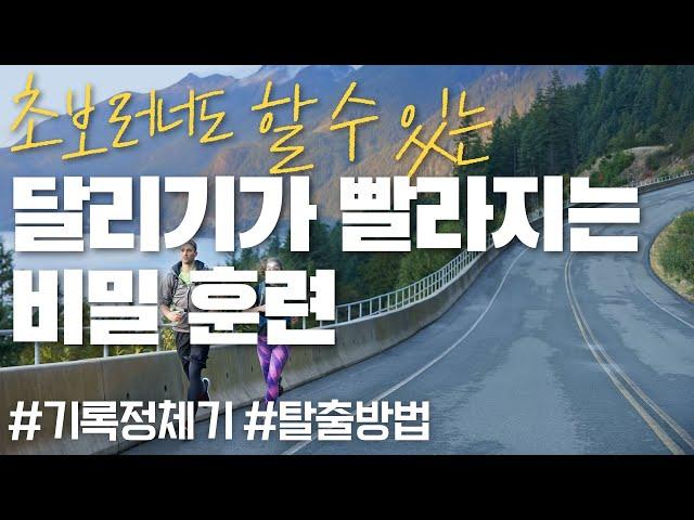 구독자이벤트 달리기 실력의 정체기를 돌파하는 #초보러너 를 위한 훈련