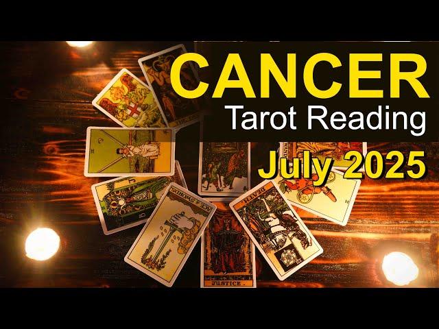 CANCER "A BIG WIN! RECOVERY & CONQUERING THE MOUNTAIN" July 2025 Tarot Reading #cancer #july2025