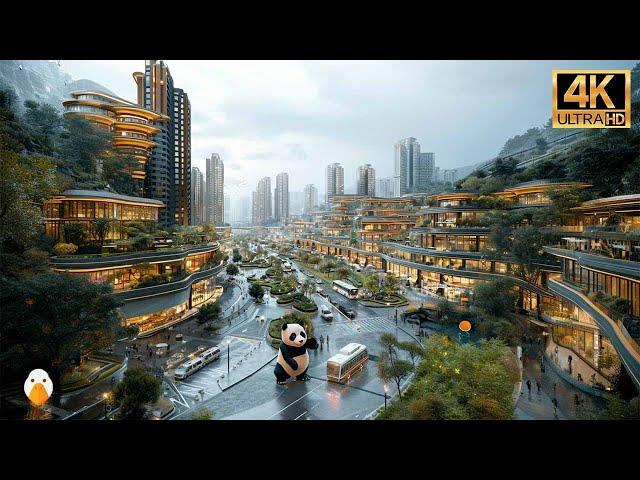 Chengdu, Sichuan China's New First Tier City of 20 Million People (4K UHD)