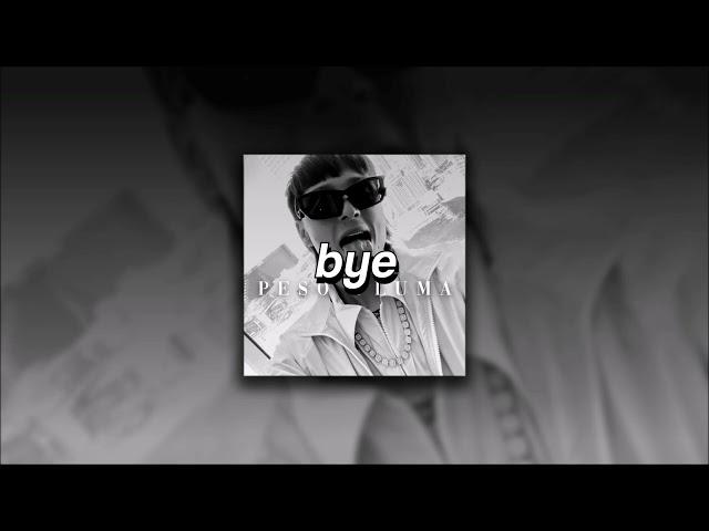 Peso Pluma, Bye | slowed + reverb |