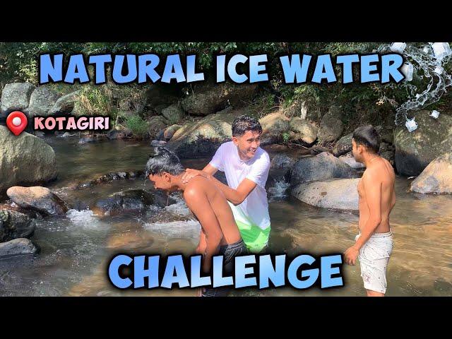 THE NATURAL ICE WATER CHALLENGE|| GOT SICK||