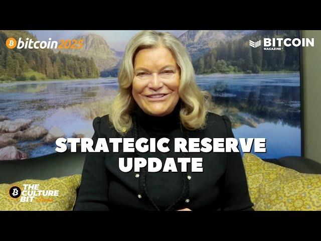 U.S. Strategic Bitcoin Reserve Update w/ Senator Cynthia Lummis