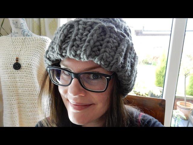 Crochet Knit Stitch Beanie (all sizes!) & WATG Yarn Review