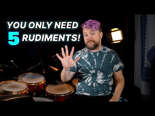 You Don't Need To Practice ALL The Rudiments! | DRUM LESSON - That Swedish Drummer