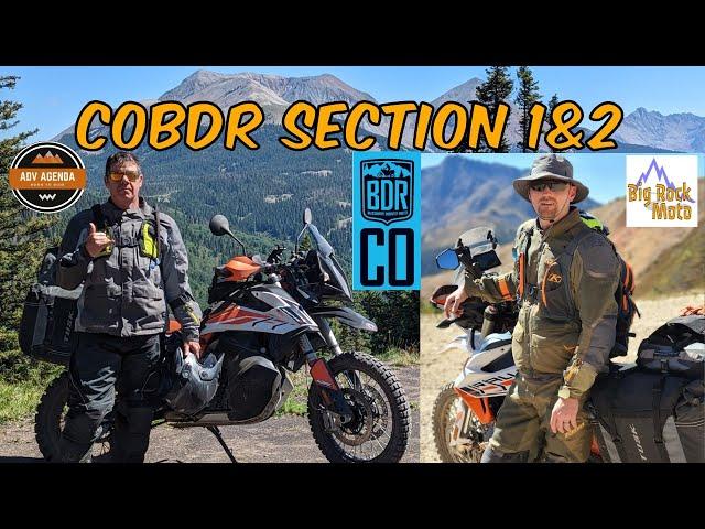 COLORADO BDR SECTION 1&2 | WITH @BigRockMoto/ OPHIR PASS | MOTOCAMPING | COBDR | KTM 890 RALLY