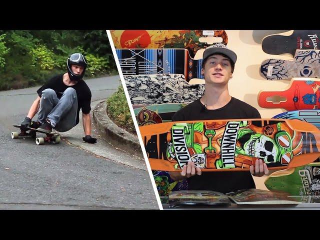 How to Choose a Downhill Longboard Deck - Tactics