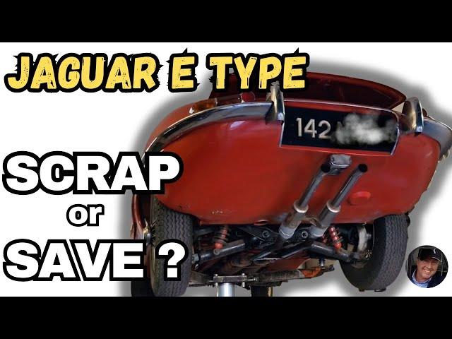 Jaguar E-Type Dilemma: Worth Saving or Ready for the Junkyard?