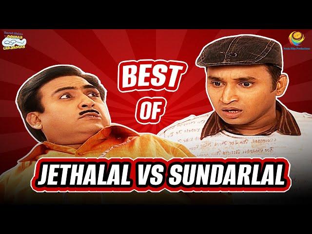 Best of Jethalal vs Sunderlal! | Comedy Scenes | Taarak Mehta Ka Ooltah Chashmah