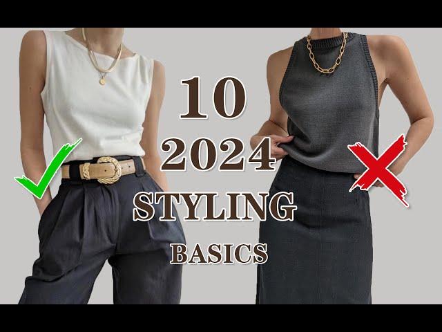 【搭配师分享】10个受用终身的搭配基础逻辑｜10 STYLING HACKS CAN SAVE YOUR LIFE