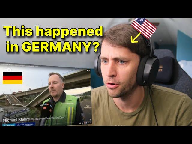 American reacts to Bridge Collapse in Germany