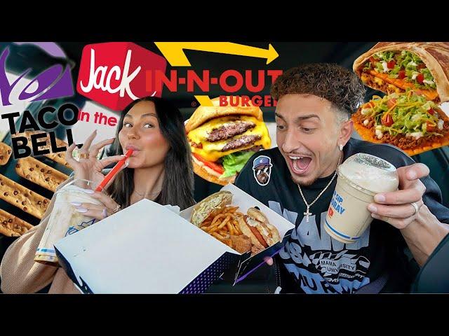 TRYING NEW MENU ITEMS FROM FAST FOOD RESTAURANTS!! *SUMMER EDITION PT 2*