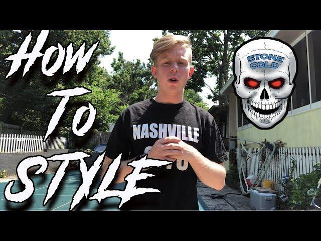 HOW TO STYLE WRESTLING MERCH STONE COLD STEVE AUSTIN EDITION