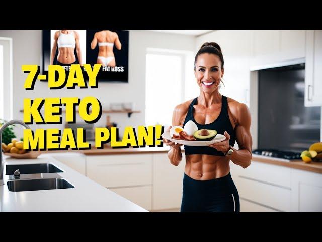 7-Day Keto Meal Plan for Beginners (Step-by-Step) | Burn Fat Fast & Lose Weight!