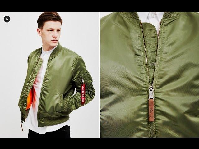 Alpha Industries MA1 VF 59 Bomber Jacket Green