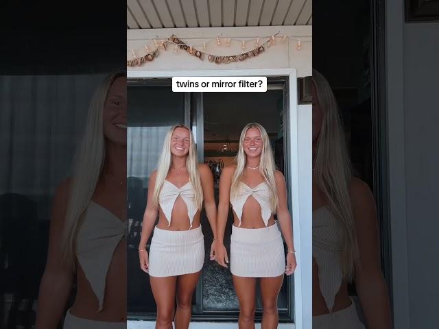 take your guesses #mirror #twins #matching #funny #confusing