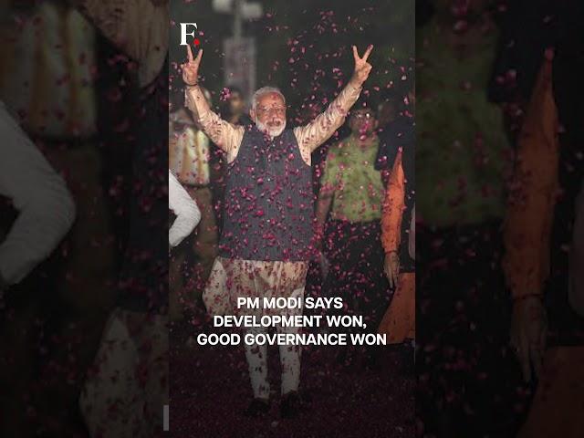 PM Modi Declares BJP's Victory in 2025 Delhi Assembly Election | N18G