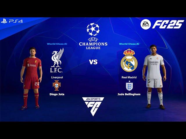 EA Sports FC 25 PS4 Pro Gameplay World Class Top Goals