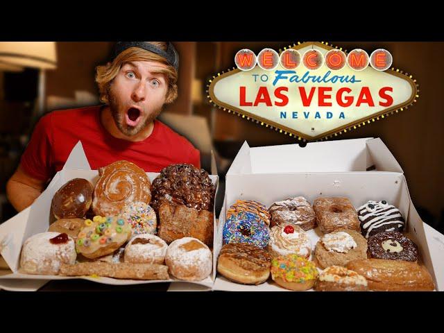 Eating The TOP RATED Donuts In Las Vegas!