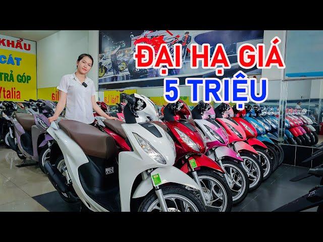 GIÁ XE MỚI NHẤT VARIO 125 VISION SH MODE SH 160 FUTURE SONIC SATRIA XE 50CC SỐC 5 TRIỆU XE MÁY HỮU T