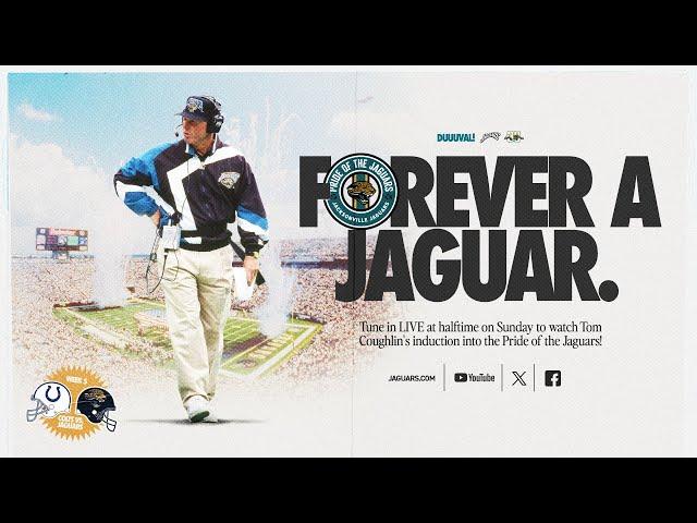 Forever A Jaguar: Tom Coughlin's Induction Ceremony - IND vs. JAX Halftime | Jacksonville Jaguars