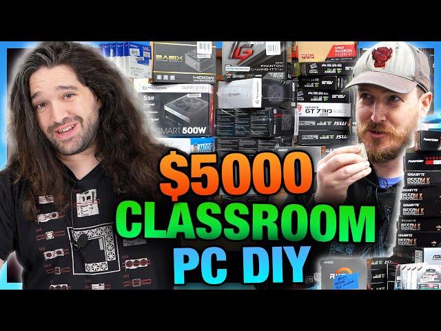 Surprise Computer Engineering Classroom Upgrade at Micro Center