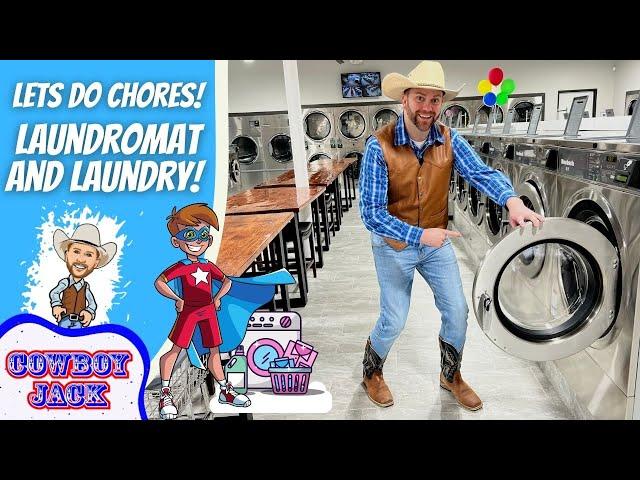 Lets Do Chores | Laundromat and Laundry for Kids