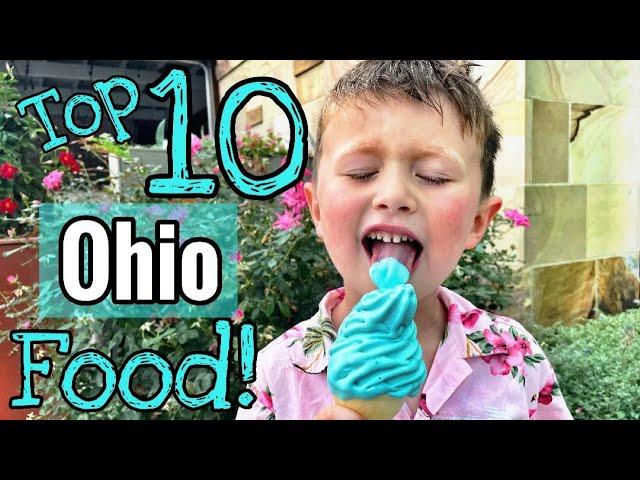 10 Foods You MUST EAT in OHIO! -Top 10 List of Iconic Ohio Food.