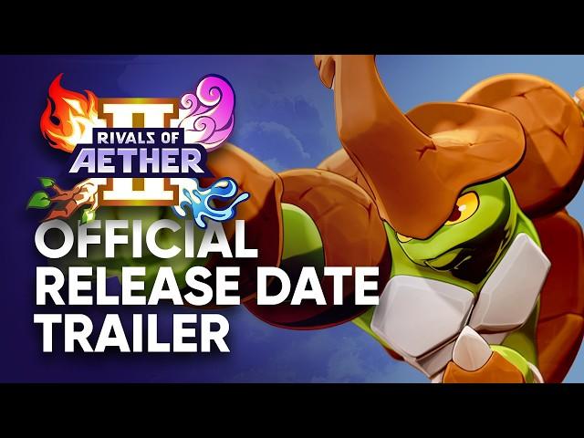 Rivals of Aether II | Official Release Date Trailer