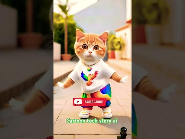 cute cat dance #short #youtubeshorts #bhojpuri #trending#shortsvideo #shortfeed