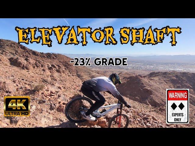 Elevator Shaft  | 23% Grade Double Black | Bootleg Canyon