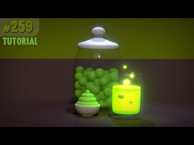 3D Glowing Ooze in a Glass Jar | 4K Nomad Sculpt Tutorial